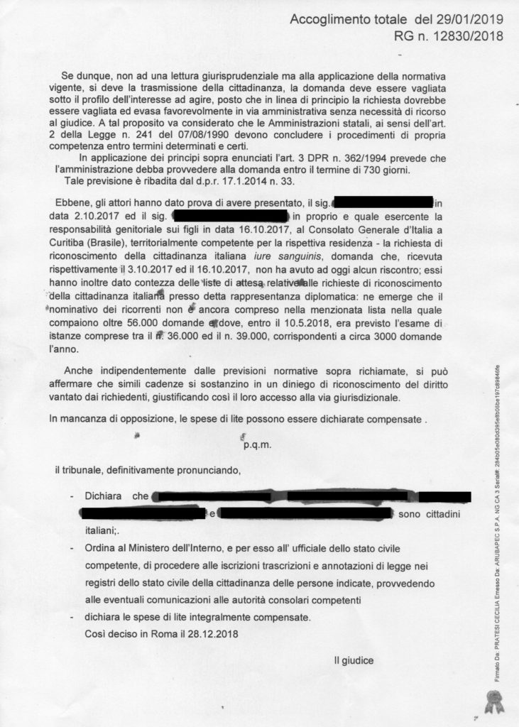 Sentenza 29-Gennaio-2019 (2)